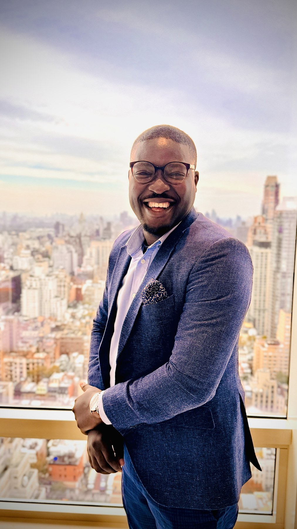 Mayowa Adeoti in a city office setting